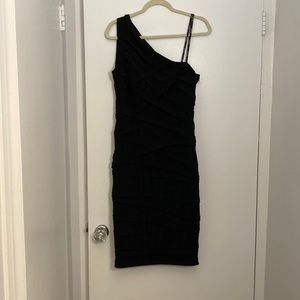 Tadashi shoji black dress stretchy